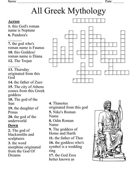 greek god crossword clue|GREEK GOD crossword clue